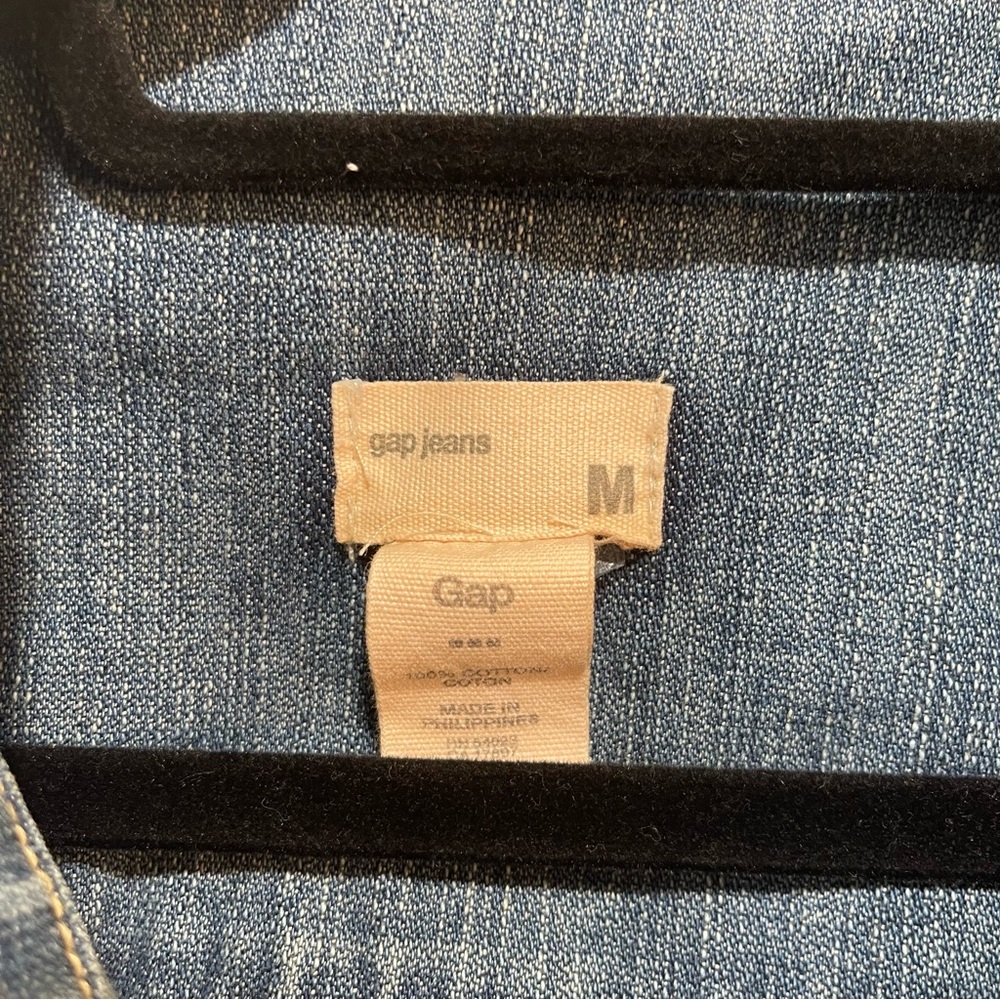 GAP Blue Classic Denim Jacket - Picture 3 of 4